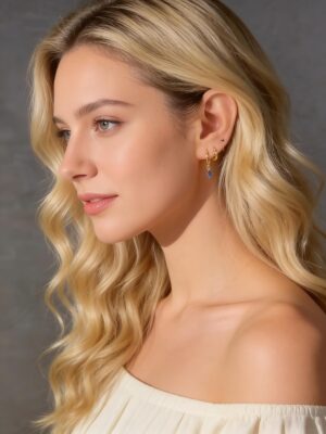 3-Piece Set Hypoallergenic 925 Silver Earring Collection