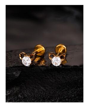 Earrings | Cat OPAL F136 Implant Grade Titanium Jewelry for Sensitive Ears